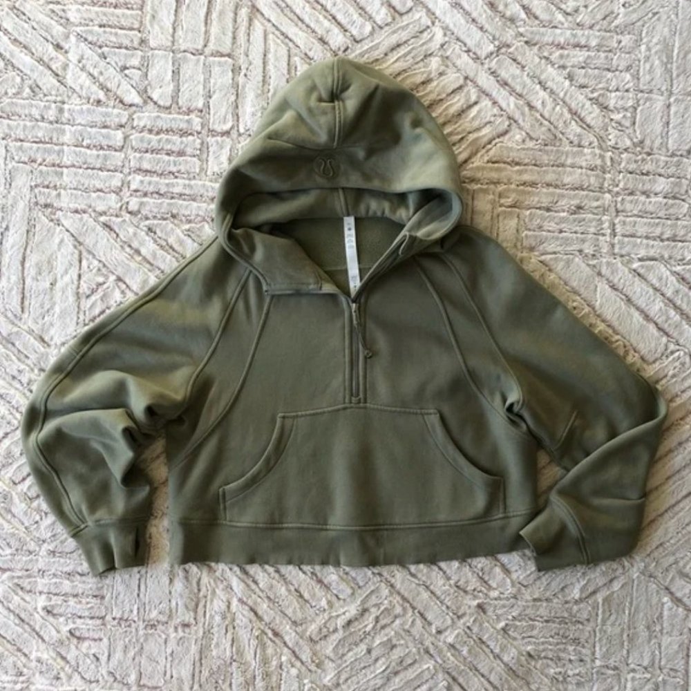 Lululemon 1/2 Zip Scuba Hoodie